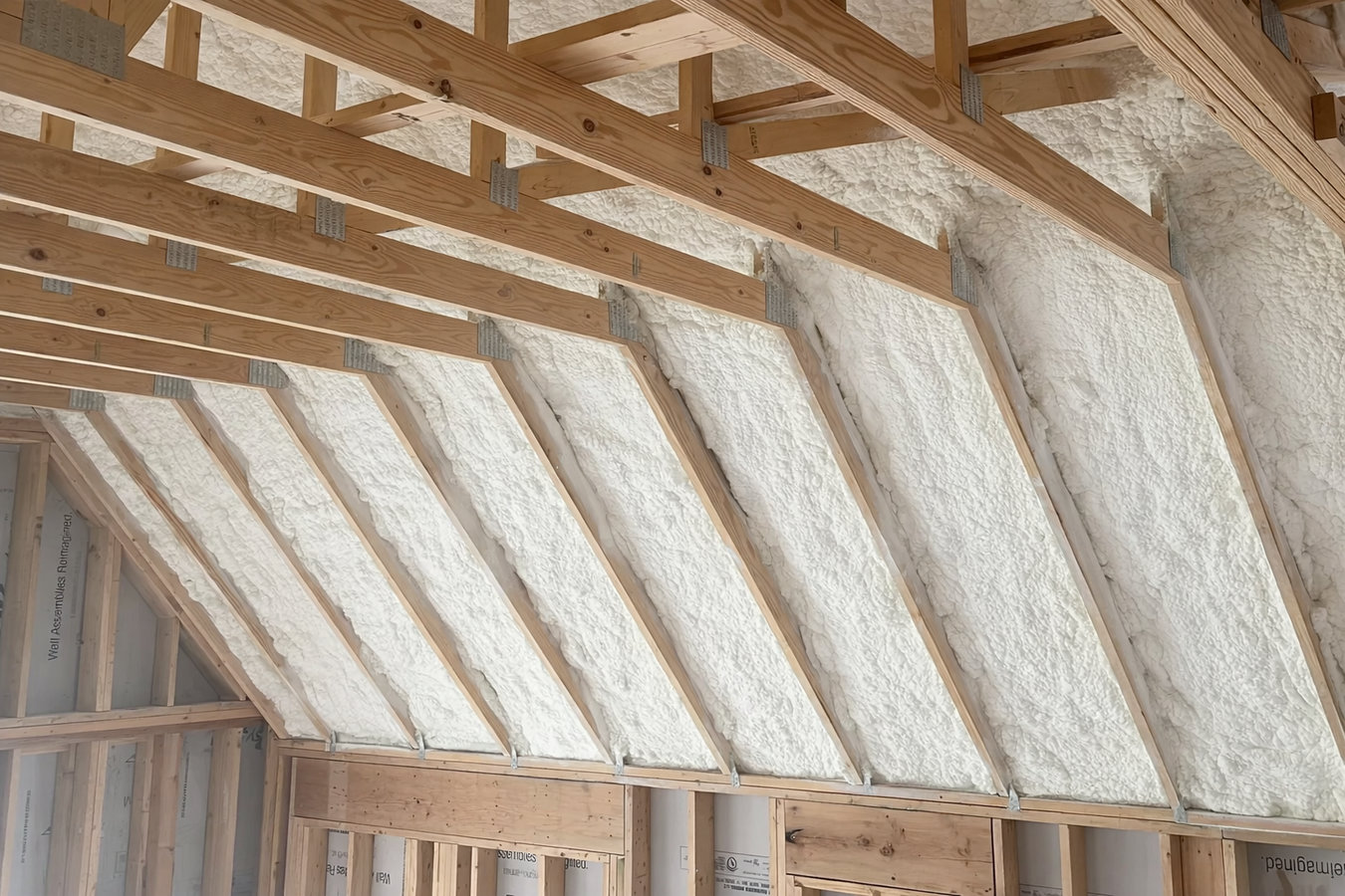 Closed-cell foam insulation